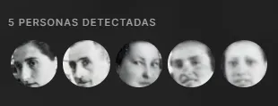 Personas detectadas en la imágen